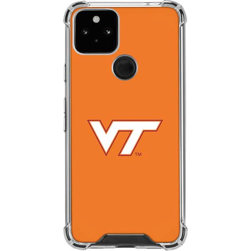 Virginia Tech Orange Google Pixel 5 Clear Case